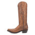 Dingo Bellona Embossed Snip Toe Cowboy Womens Brown Casual Boots DI216-200 10 - фото #3