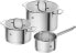 ZWILLING TrueFlow 3-Piece Saucepan Set with Pouring Function, Induction Safe, Stainless Steel, Silver