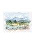 Фото #1 товара Ethan Harper Mountain Watercolor III Canvas Art - 27" x 33.5"