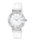 ფოტო #1 პროდუქტის Dahlia Women's White Silicone Watch