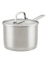 Фото #7 товара 3 Ply Base Stainless Steel 3 Quart Saucepan with Lid