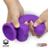 Фото #13 товара Realistic Dildo Liquid Silicone Dual Layer 8 Purple