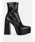 Фото #1 товара whippers patent pu high platform ankle boots