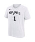 Big Boys Victor Wembanyama White San Antonio Spurs Name and Number Association T-shirt