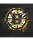 Men's Black Boston Bruins Splatter Logo T-shirt