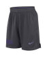 ფოტო #1 პროდუქტის Men's Anthracite Kansas State Wildcats 2024 Sideline Mesh Shorts