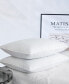 Medium Firm Feather Bed Pillows, Queen Size, 2-Pack Queen - фото #3