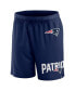 Men's Navy New England Patriots Clincher Shorts