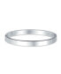 ფოტო #2 პროდუქტის Channel Set White Cubic Zirconia CZ Stackable Bangle Bracelet For Women Prom Weddings Stainless Steel