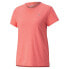 Puma Run Favorite Heather Crew Neck Short Sleeve Athletic T-Shirt Womens Size S
