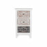 Фото #2 товара Тумба с ящиками DKD Home Decor Коричневый MDF Белый Темно-коричневый Араб (48 x 36 x 81 cm)