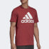 Фото #4 товара Футболка adidas MH BOS Tee красная для мужчин