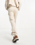 JJXX slogan jogger co-ord in cream