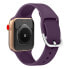 Silikonowy pasek do zegarka Apple Watch Ultra 2-9/SE 42/44/45/49mm Silicone Strap APS czarny