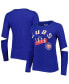 Фото #1 товара Women's Royal Chicago Cubs Formation Long Sleeve T-shirt