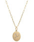 ფოტო #1 პროდუქტის Diamond Virgo Constellation 18" Pendant Necklace (1/20 ct. tw) in 10k Yellow Gold, Created for Macy's