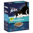 Фото #1 товара PURINA NESTLE Felix seaside sensations salmon 1 kg cat food