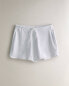 Jersey fabric shorts with ruffles