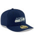 ფოტო #3 პროდუქტის Seattle Seahawks Team Basic Low Profile 59FIFTY Fitted Cap