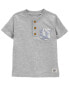 Toddler Henley Pocket Tee 2T