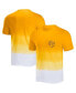 Фото #1 товара Men's NFL x Darius Rucker Collection by Gold, White Los Angeles Rams Dip Dye Pocket T-shirt