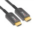 Club 3D Ultra High Speed HDMI™ Certified AOC Cable 4K120Hz/8K60Hz Unidirectional M/M 10m/32.80ft - 10 m - HDMI Type A (Standard) - HDMI Type A (Standard) - 48 Gbit/s - Audio Return Channel (ARC) - Black
