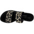 COCONUTS by Matisse Limelight Giraffe Slide Womens Black Casual Sandals LIMELIG