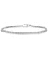 ფოტო #1 პროდუქტის Men's Diamond Tennis Bracelet (1 ct. t.w.) in 10k Gold