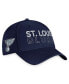 Фото #1 товара Men's Navy St. Louis Blues Authentic Pro Road Flex Hat