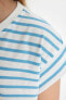 Kız Çocuk T-shirt Mavi B6694a8/be373