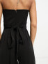 Фото #2 товара Forever New strapless jumpsuit in black