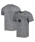 ფოტო #2 პროდუქტის Men's Heather Gray Paris Saint-Germain Lockup Velocity Legend Performance T-shirt