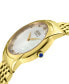 ფოტო #2 პროდუქტის Women's Airolo Swiss Quartz Gold-Tone Stainless Steel Watch 36mm