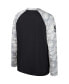 Big Boys Black, Camo Colorado Buffaloes OHT Military-Inspired Appreciation Dark Star Raglan Long Sleeve T-shirt