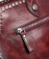 ფოტო #23 პროდუქტის Women's Genuine Leather Soul Stud Satchel Bag