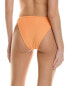Фото #2 товара Simkhai Carolyn Textured Low-Cut Strappy Bikini Bottom Women's