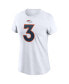 ფოტო #3 პროდუქტის Women's Russell Wilson White Denver Broncos Player Name & Number T-shirt
