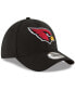 ფოტო #4 პროდუქტის Men's Black Arizona Cardinals Team Classic 39Thirty Flex Hat