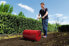 Фото #7 товара Einhell GC-GR 57 - Push lawn roller - 57 cm - 32 cm - 10.5 kg - Black,Red