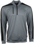 Фото #1 товара Page & Tuttle Shoulder Stripe Layering Pullover Mens Grey Casual Athletic Outerw