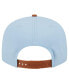 Фото #4 товара Men's Light Blue/Brown San Antonio Spurs 2-Tone Color Pack 9fifty Snapback Hat
