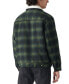 ფოტო #2 პროდუქტის Men's Relaxed-Fit Scottie Plaid Trucker Jacket