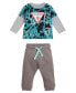 ფოტო #1 პროდუქტის Baby Boys Triangle Stream Jersey and Joggers, 2 Piece Set