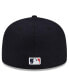 Фото #5 товара Men's Navy Minnesota Twins 2023 Authentic Collection Home 59Fifty Fitted Hat