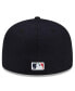 ფოტო #5 პროდუქტის Men's Navy Minnesota Twins 2023 Authentic Collection Home 59Fifty Fitted Hat