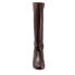 Фото #3 товара Trotters Misty T2165-200 Womens Brown Leather Zipper Knee High Boots 6.5