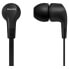 Headphones Philips TAE1105BK/00 Black Silicone