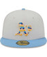 Фото #4 товара Men's Natural Oakland Athletics Beach Front 59FIFTY Fitted Hat
