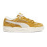 Фото #1 товара Puma 180 Corduroy Lace Up Mens Yellow Sneakers Casual Shoes 39602504