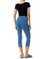 Фото #2 товара Women's Game Changing Tulip-Hem Denim Capri Leggings